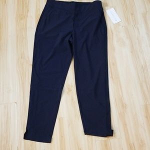 Athleta Brooklyn Ankle Pant (navy) size 8